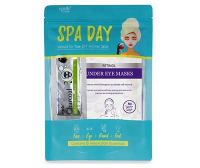 Spa Day 6-Piece Relaxation Essentials Kit