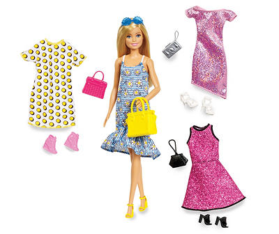 Doll, Fashions & Accessories Set