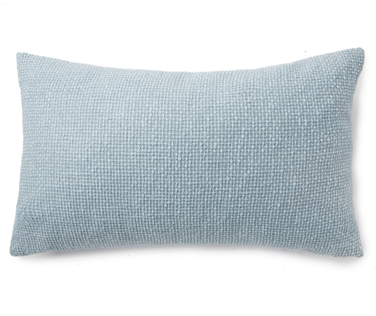 Blue lumbar hot sale pillow