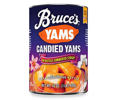 Candied Yams In Kettle Simmered Syrup, 16 Oz.