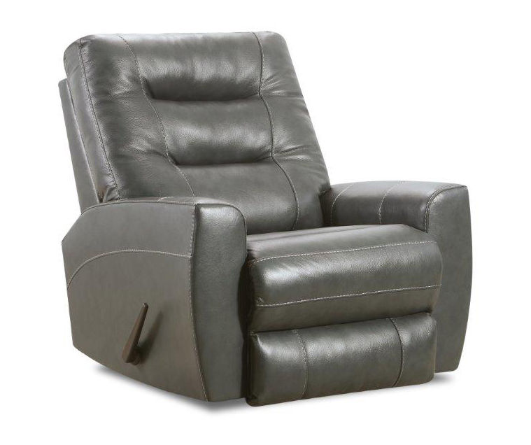 Broyhill Somerset Leather Match Swivel Glider Recliner Big Lots