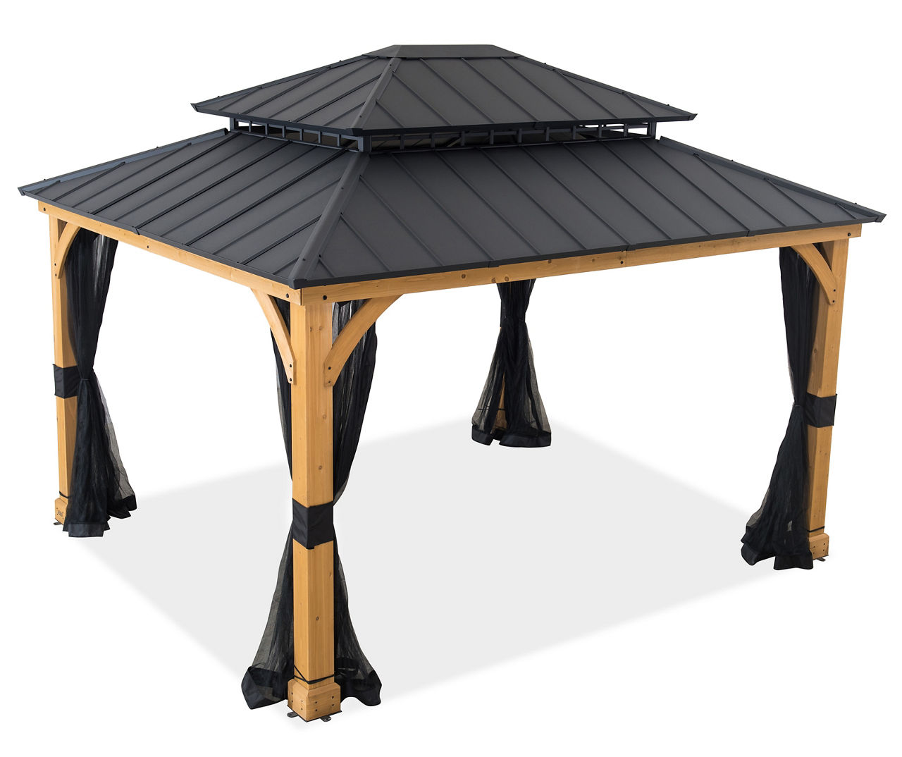 Broyhill Legacy Castle Pines Wood Gazebo Frame Big Lots