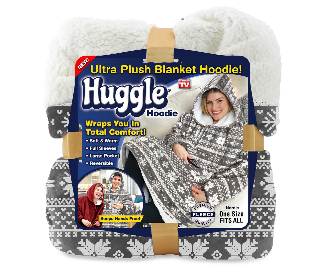 As Seen On TV Nordic Huggle Hoodie Big Lots