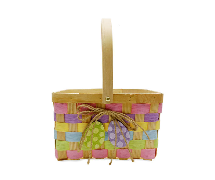 Rectangle Wood Easter Basket Big Lots