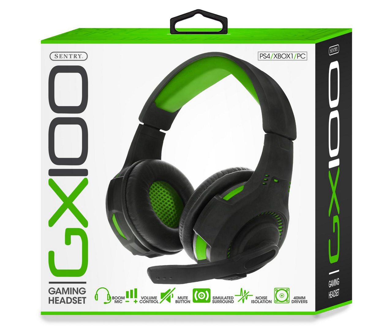 Sentry GX100 Green Wired Gaming Headset Big Lots