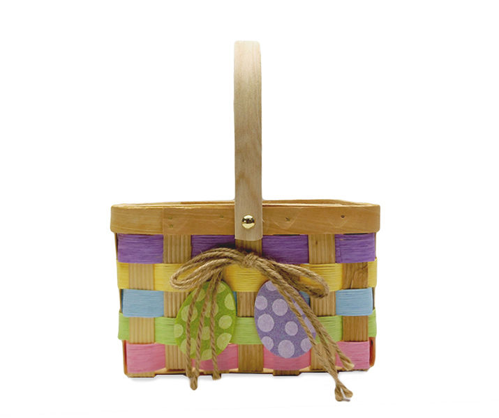 Rectangle Wood Easter Basket Big Lots