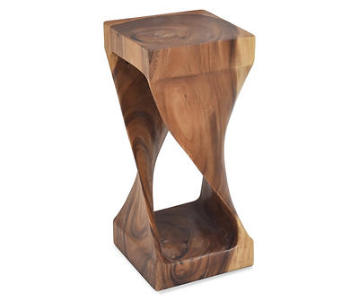 Audrey Wood Side Table
