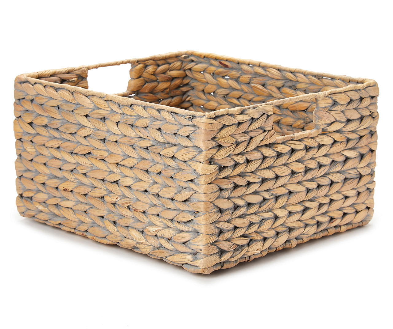 Gray Large Water Hyacinth Storage Crate | Big Lots