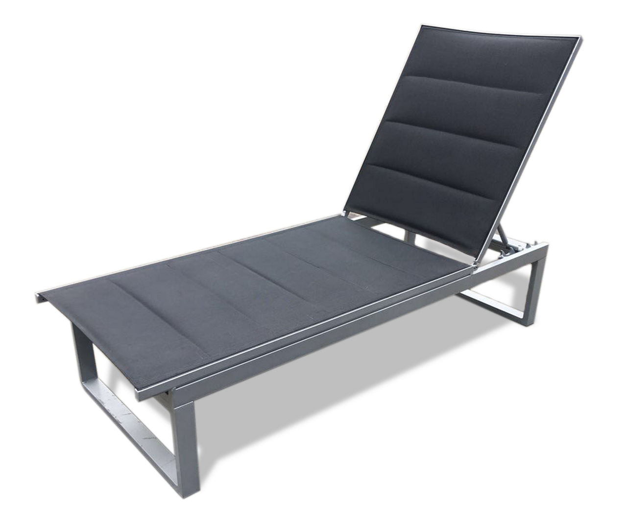 Black Padded Sling Patio Loungers, 2Pack Big Lots