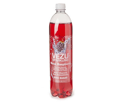 Black Raspberry Sparkling Water, 33.8 Oz.