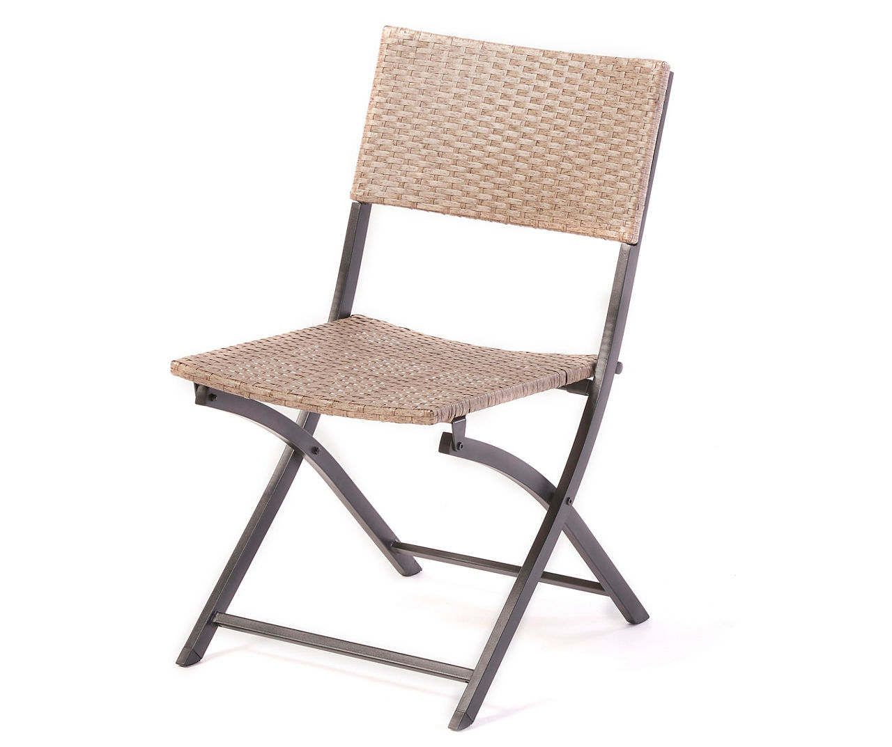 Outdoor folding on sale wicker chairs