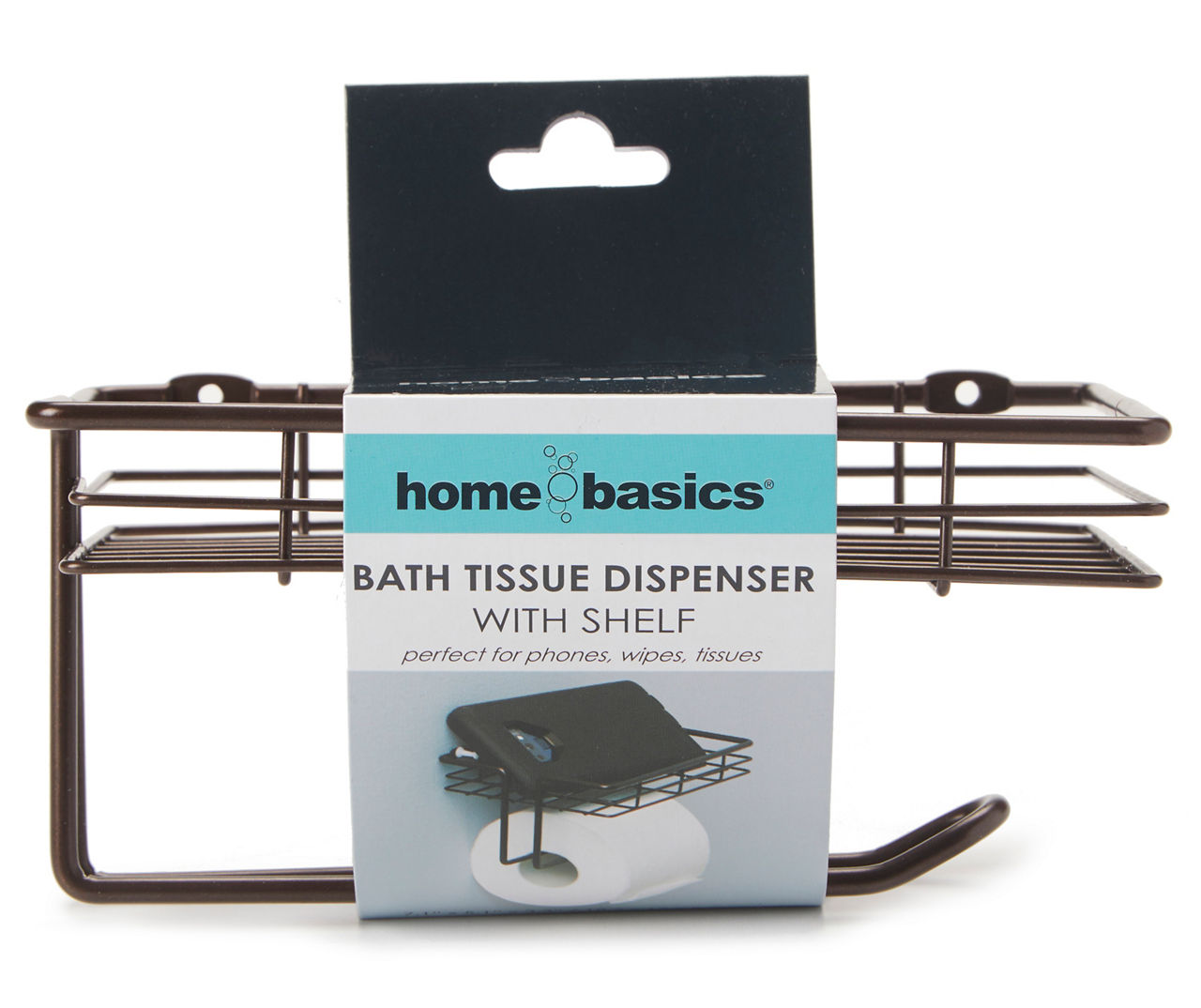 Home Basics Bronze Shower Caddy
