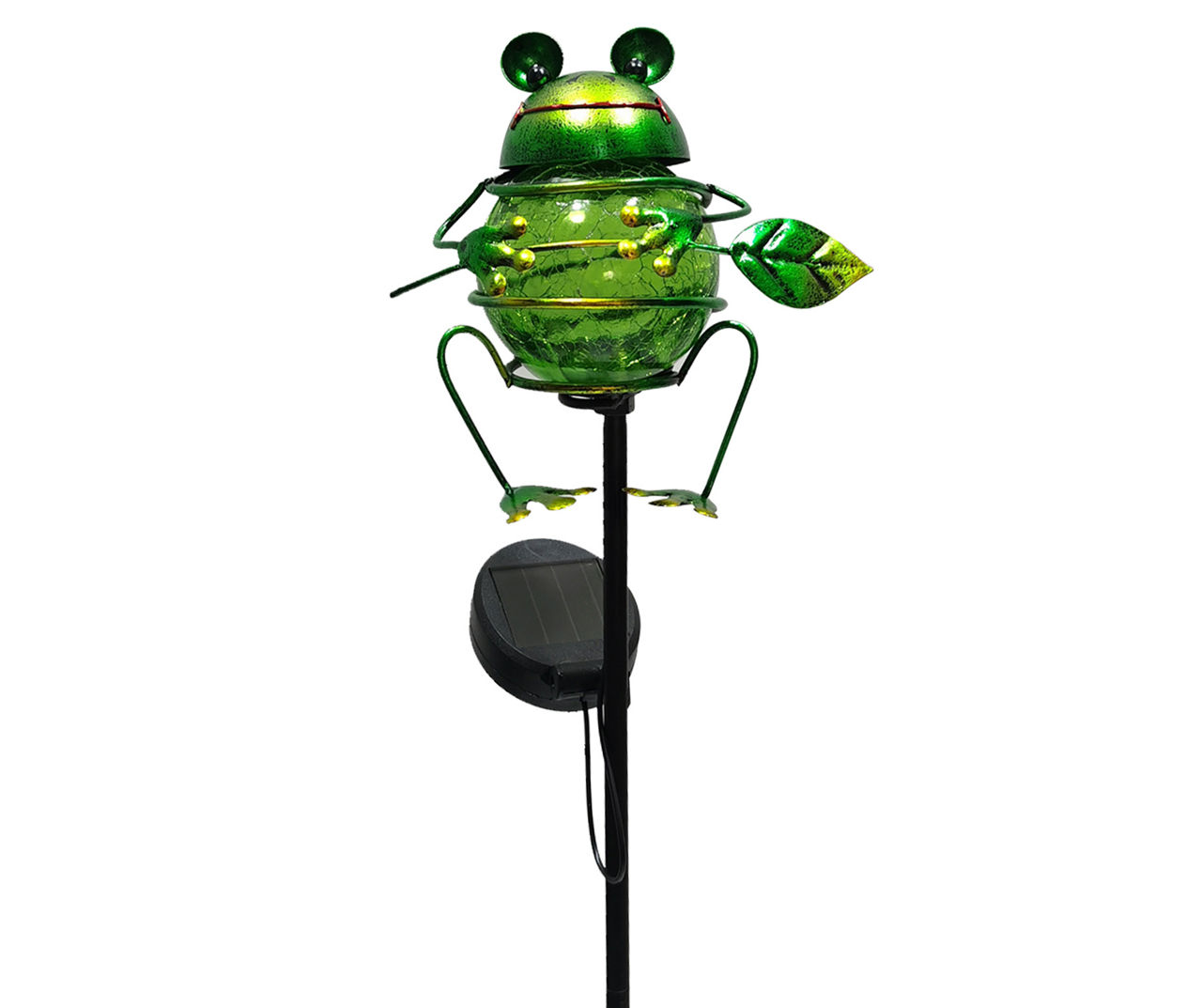 Green Frog LED Solar Yard Stake, (29.13