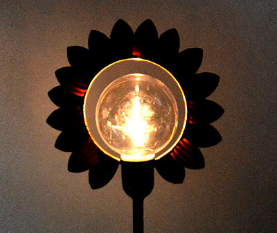 Sunflower LED Solar Yard Stake, (30.5")