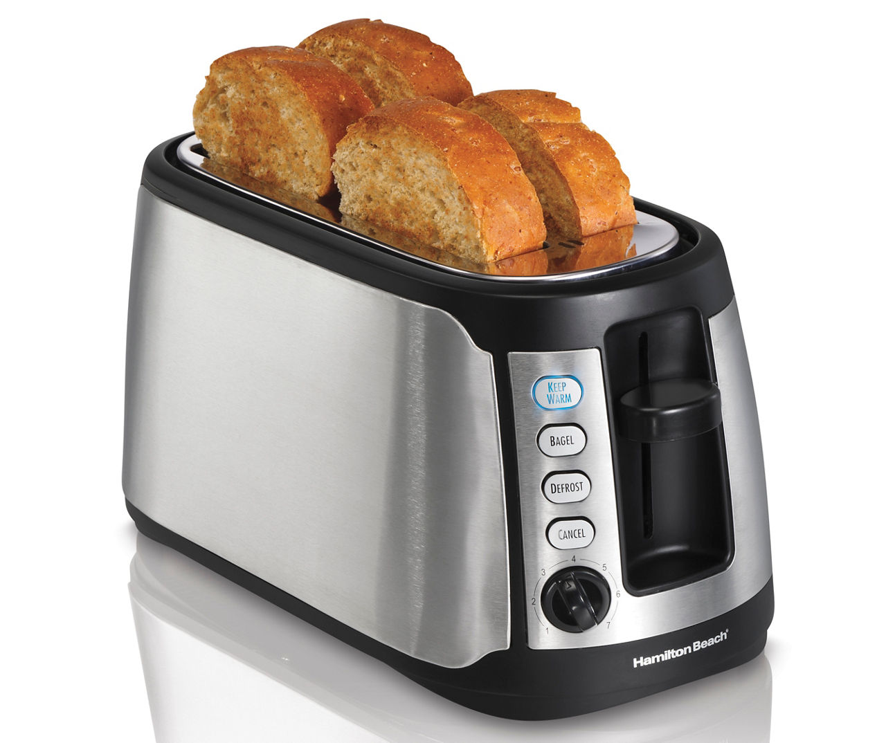 Hamilton Beach Keep Warm 4-Slice Long Slot Toaster