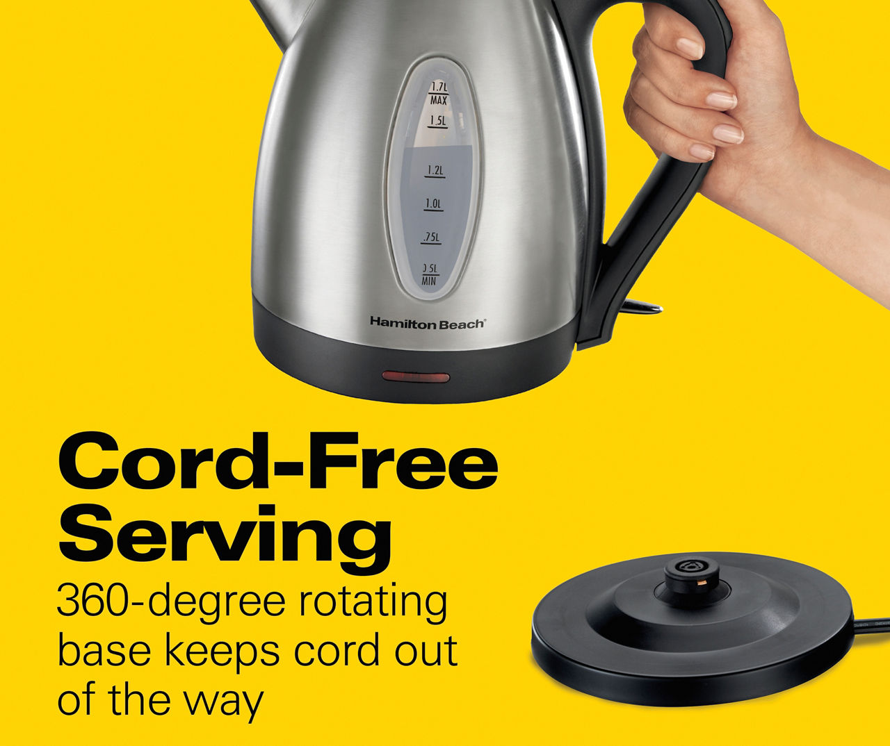 Traditional Cordless Electric Kettle