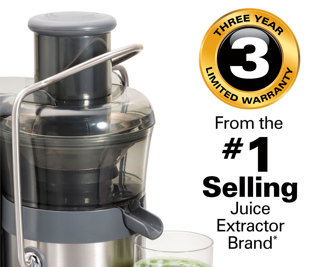 Hamilton Beach Premium Big Mouth Juice Extractor