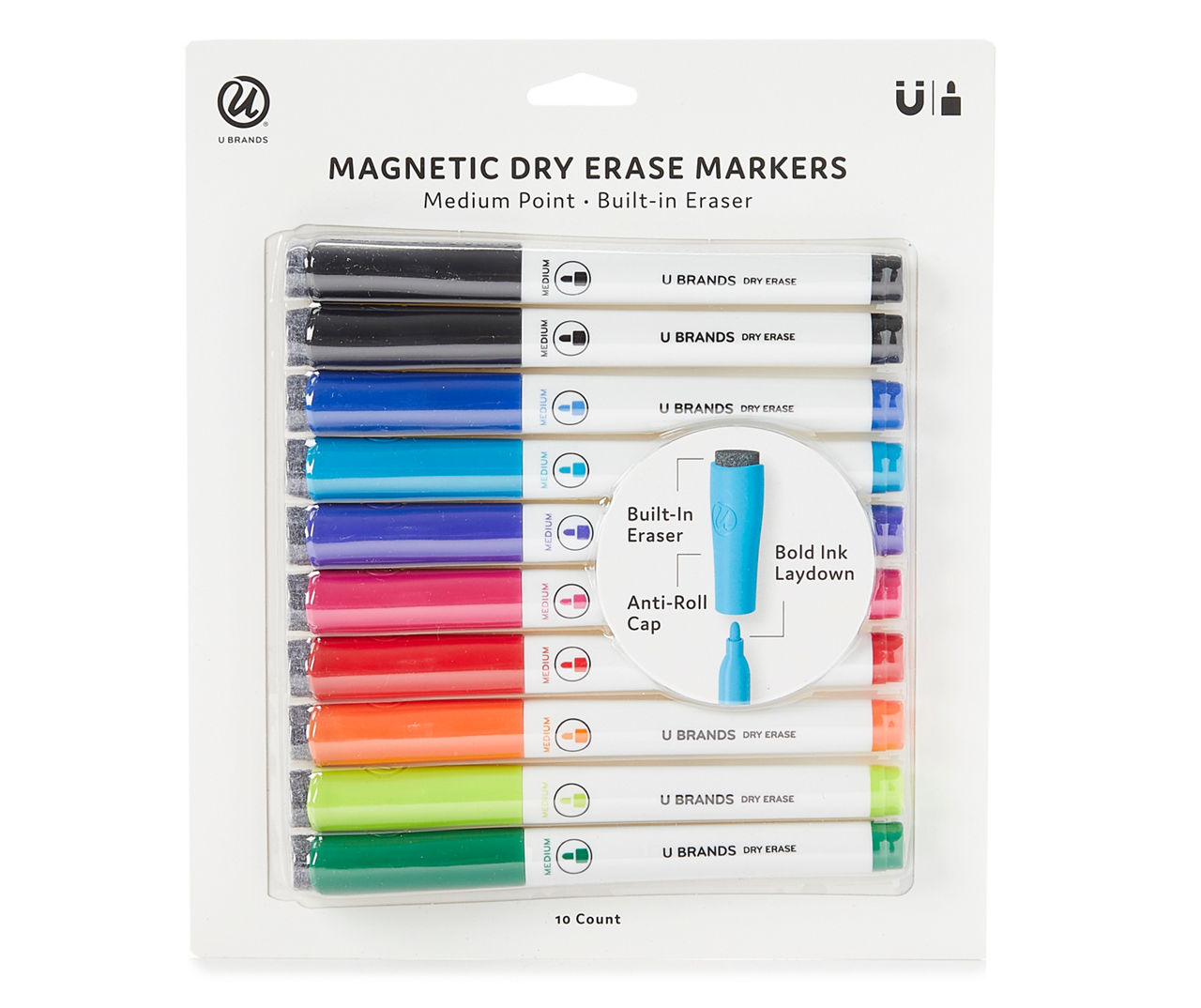 Big Lots Multi-Color 12-Count Dry Erase Markers