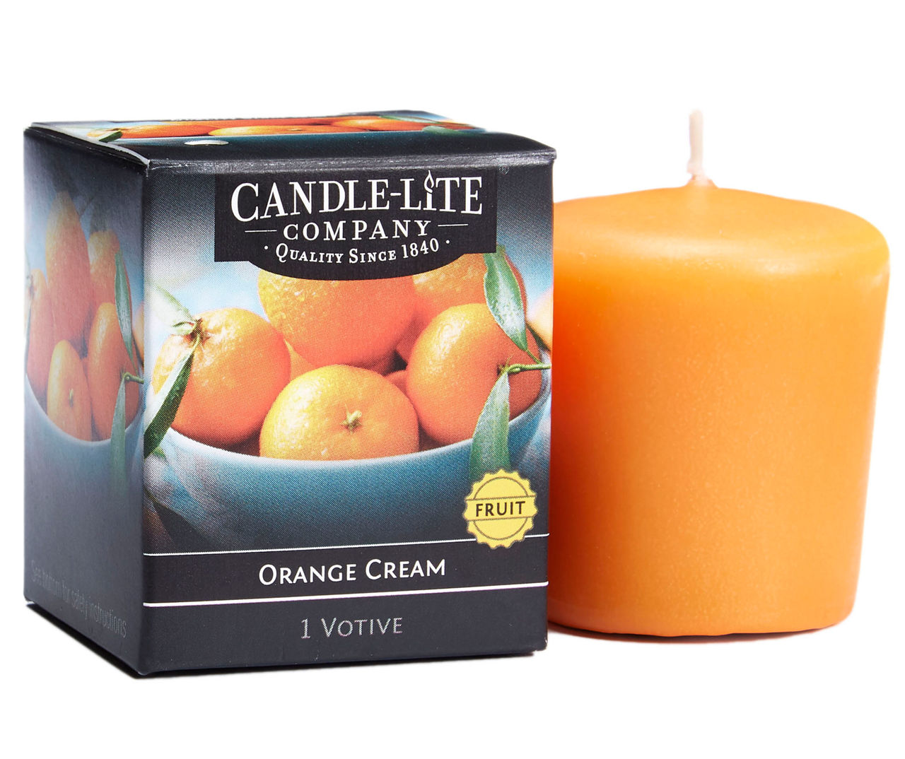 Orange Cream Votive Candle Big Lots