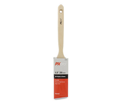 Angled Polyester 1.5" Paint Brush