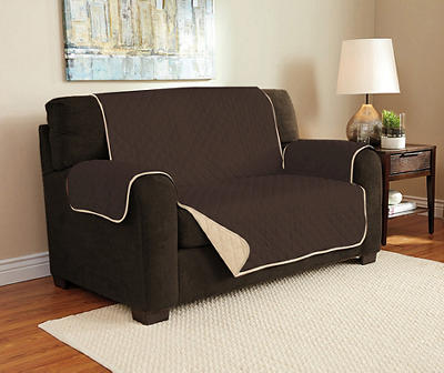 Ash Microsuede Furniture Sofa Slipcover 