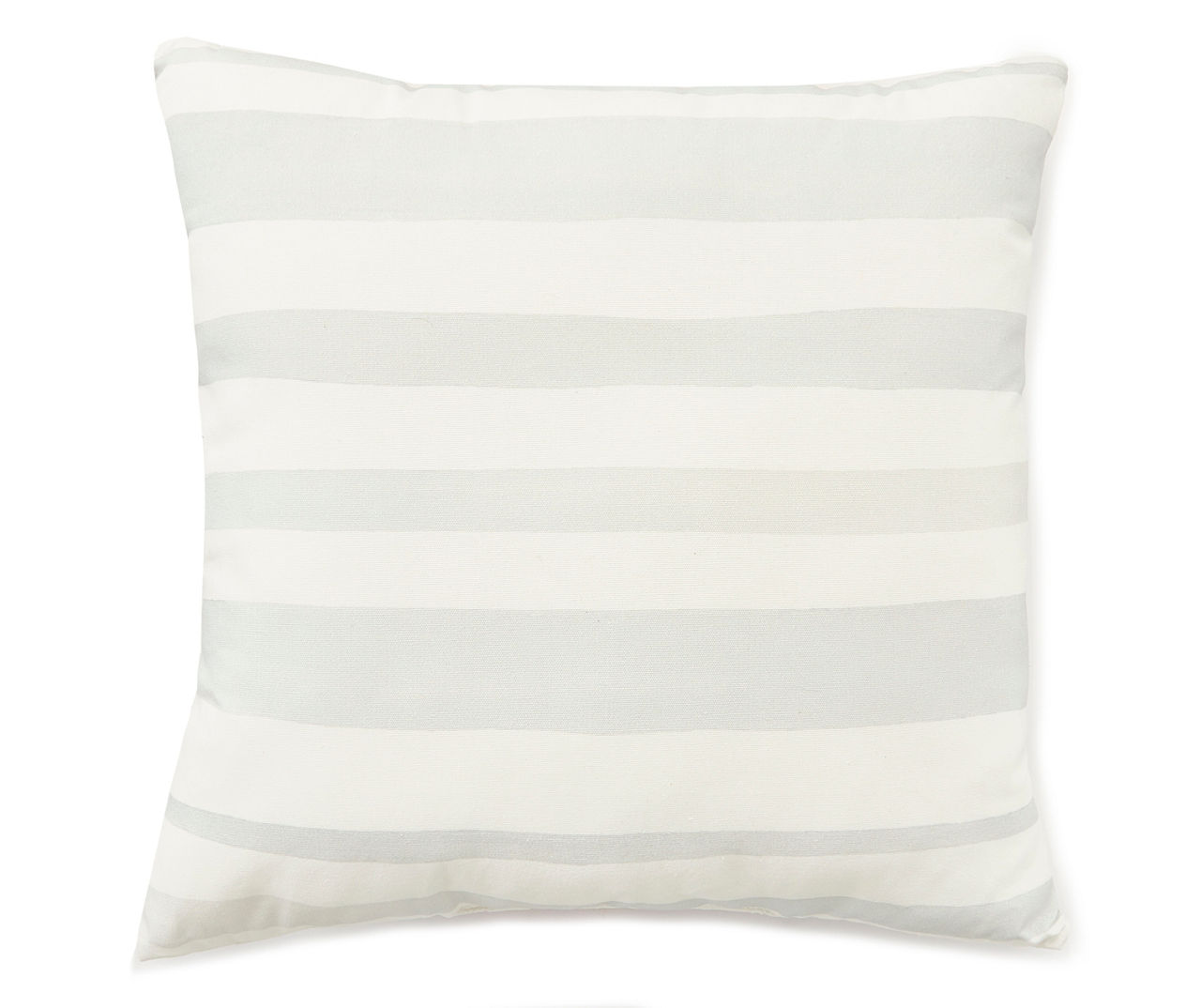 Pink Gray White Giant Stripe Throw Pillow, Zazzle