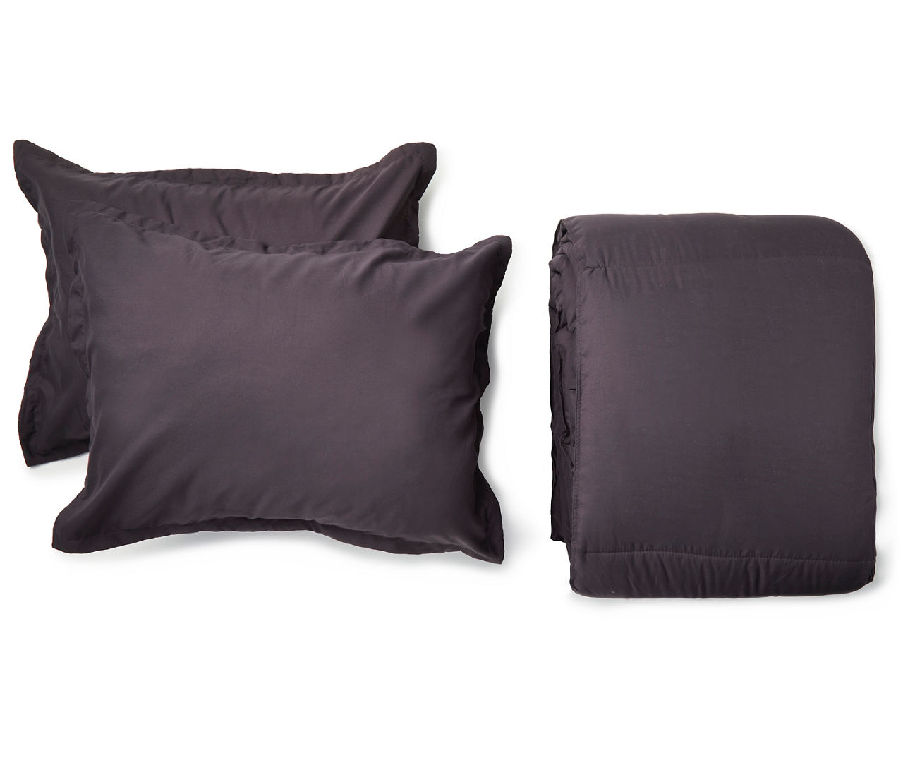 Serta Dark Gray Twin/Full 3-Piece Comforter Set | Big Lots