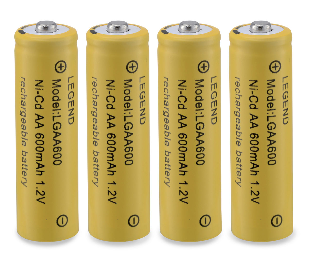 Ni Akademi Portræt Real Living "AA" Ni-Cd Rechargeable Batteries, 4-Pack | Big Lots