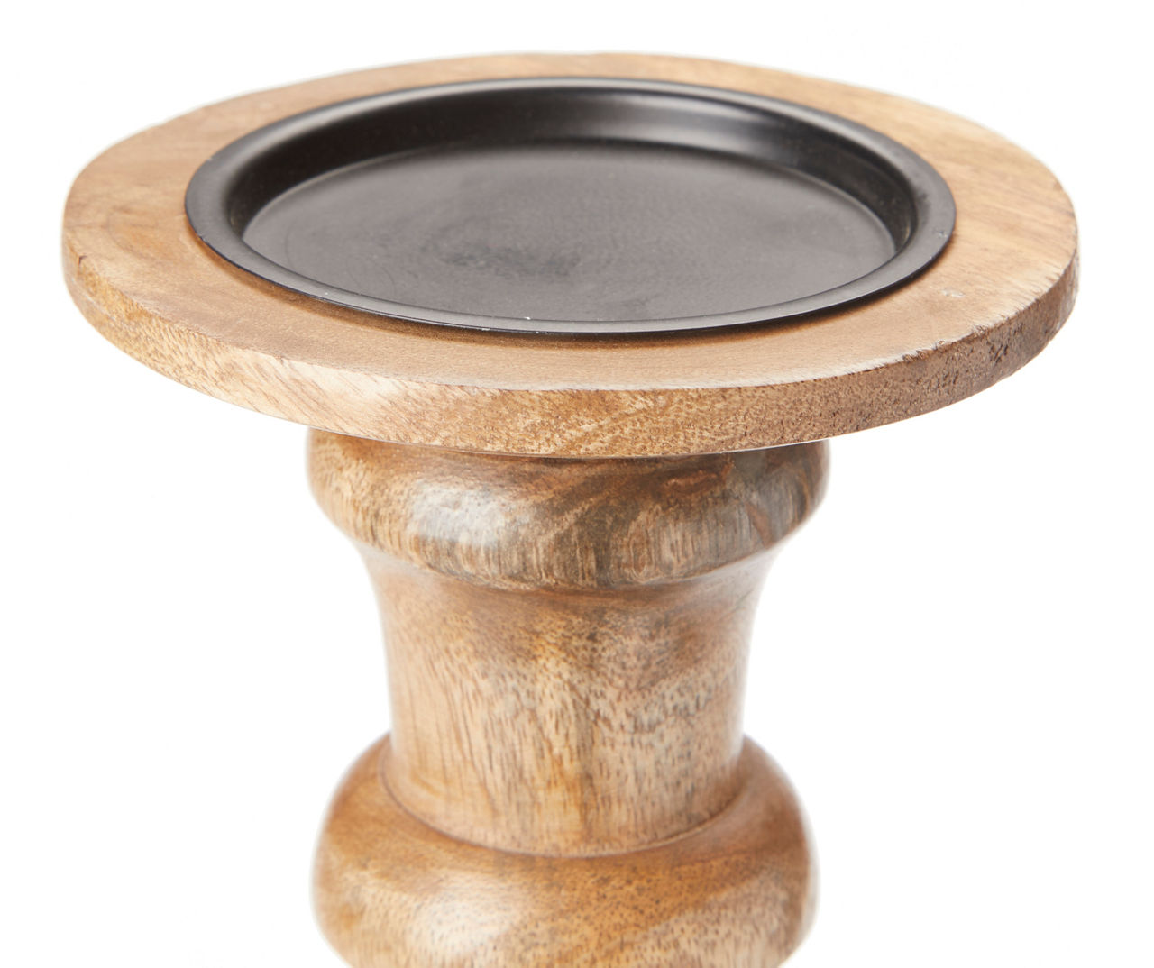 Broyhill Natural Wood Pillar Candle Holder, (15”) - Big Lots