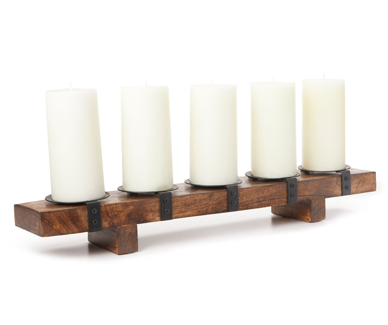 Broyhill Natural Wood Pillar Candle Holder, (15”) - Big Lots