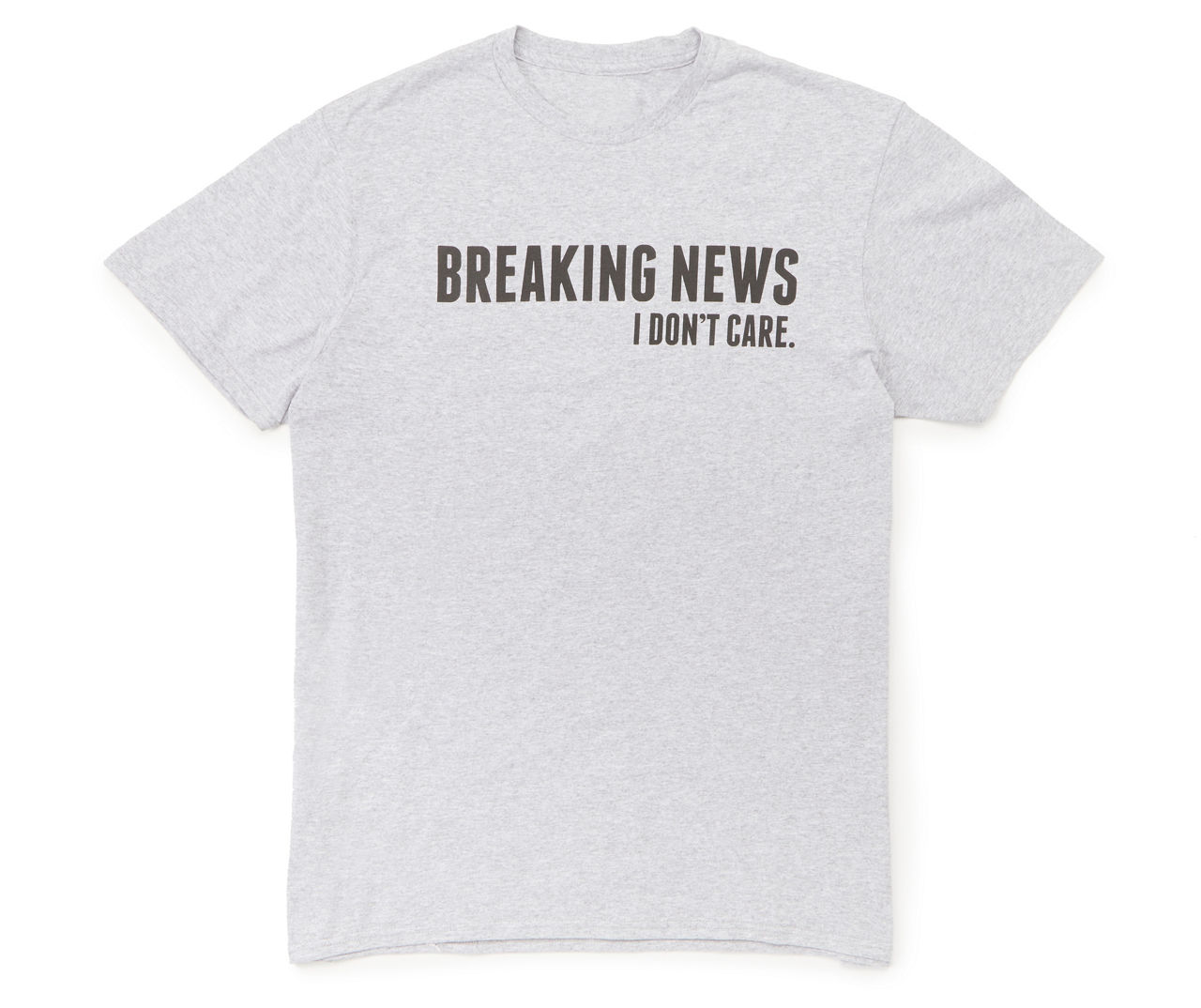 Men's Large "Breaking News" Graphic Tee Big Lots