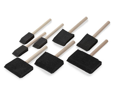 Foam Brush Set, 8-Pack