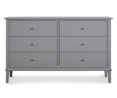 Somerville Gray 6-Drawer Dresser