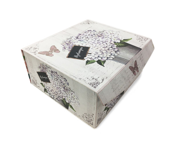 Large Storage Box with Flip-Top Lid, Decorative Holders