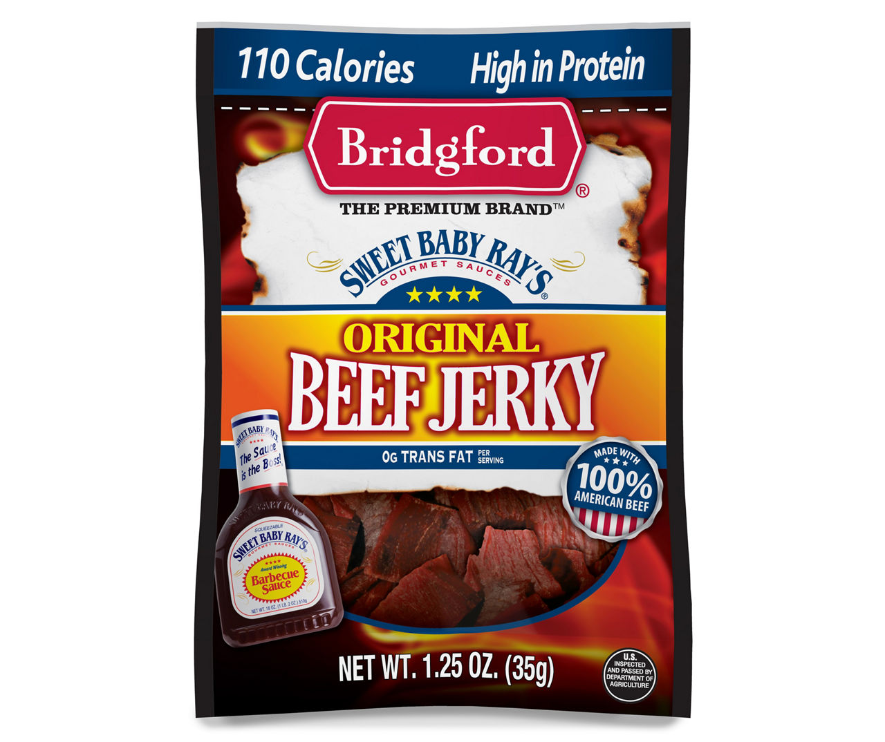 Bridgford Original Beef Jerky, 1.25 Oz. Big Lots
