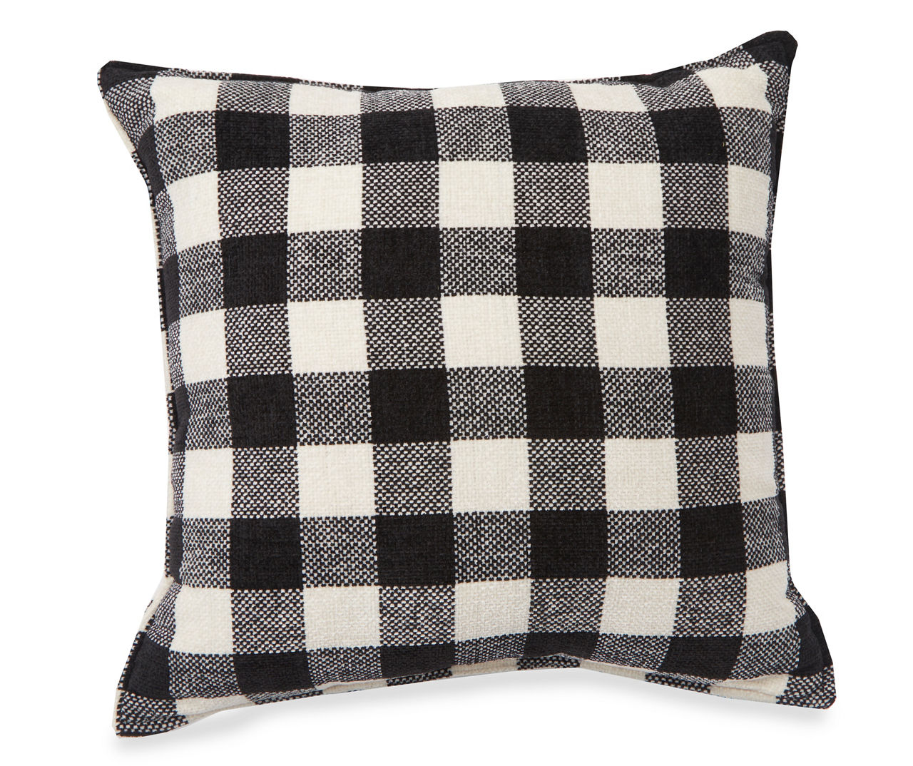 Black and white buffalo best sale plaid pillows