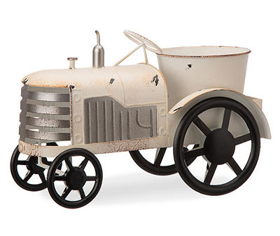 Farmhouse Metal Tractor with Planter