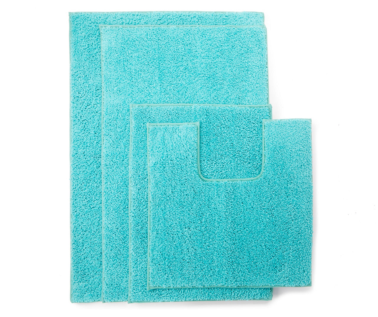 Terry bath mat DENVER turquoise
