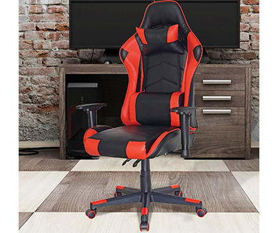 Black & Red Reclining Gaming Office Chair
