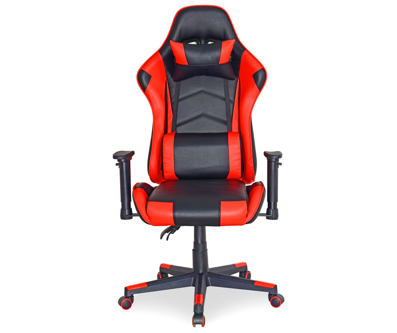 Momentum Furnishings Black Red Reclining Gaming Office Chair