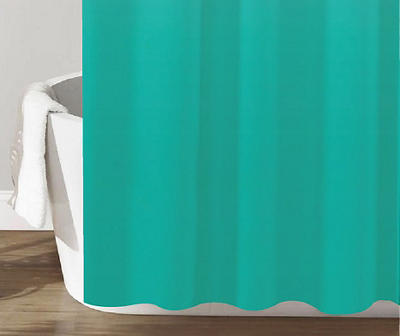 Turquoise Ombre PEVA Shower Curtain