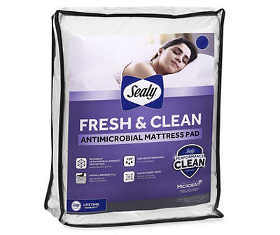 Queen Fresh & Clean Antimicrobial Mattress Pad