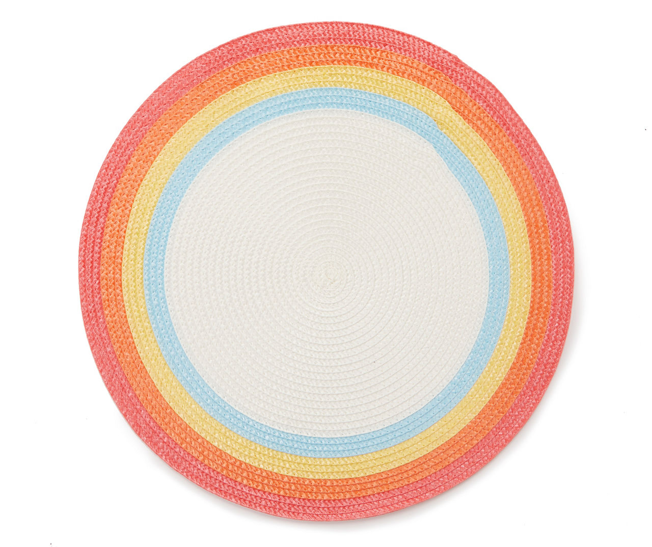 Round Rainbow Placemat Big Lots