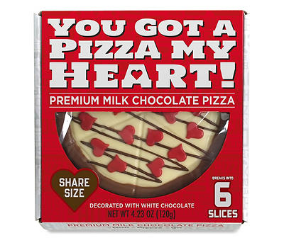 You Got A Pizza My Heart Premium Milk Chocolate Pizza, 4.23 Oz.
