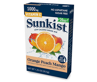 Orange Peach Mango Drink Mix, 10-Pack