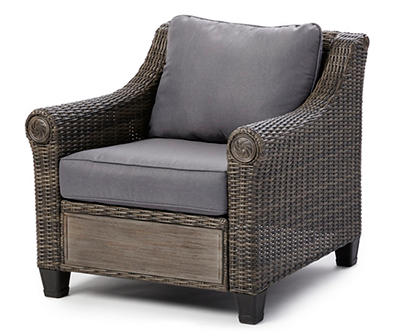 Thornwood All-Weather Wicker Cushioned Patio Chair