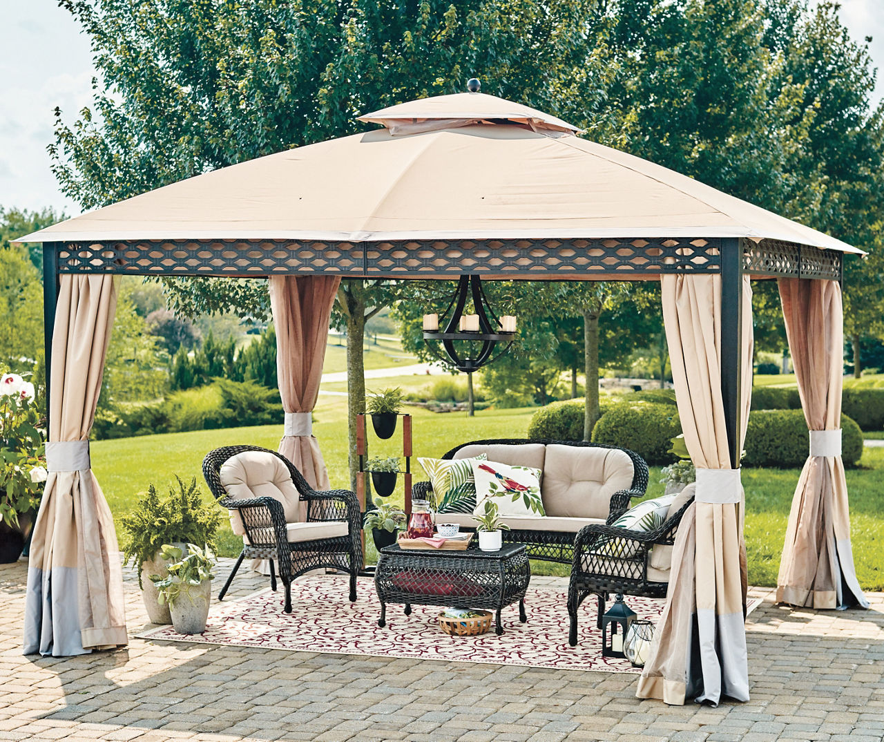 Big lots gazebo deals furniture