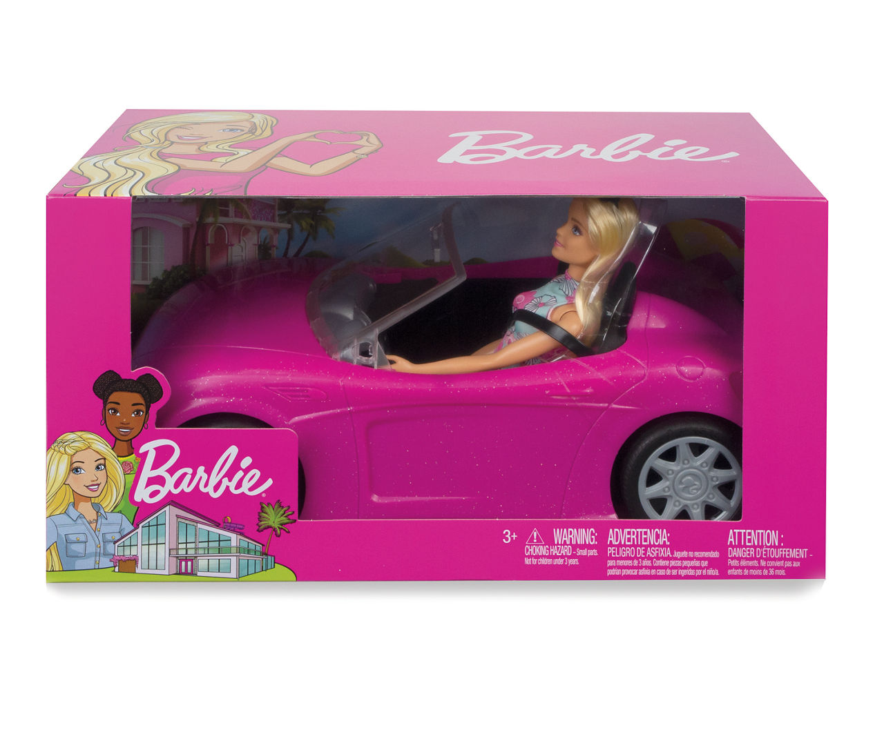 Barbie convertible discount car and doll