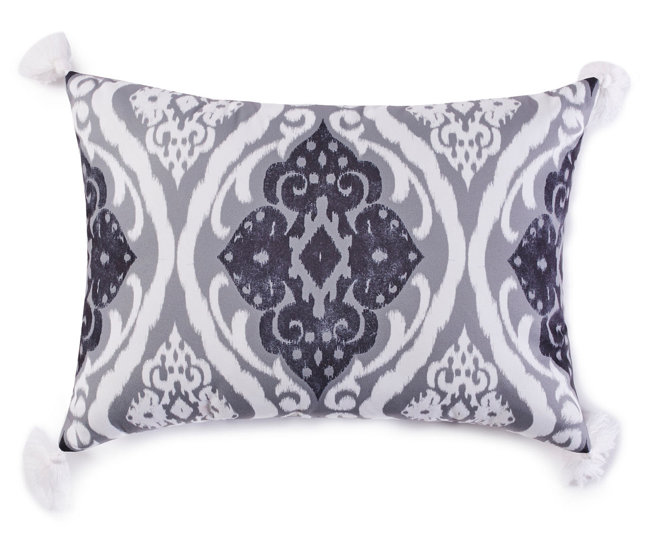 Ivory & Grey Throw Pillows