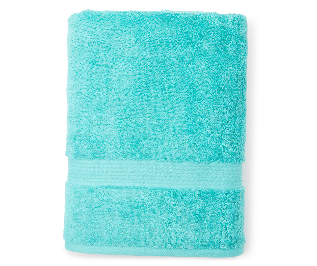 turquoise bath towel